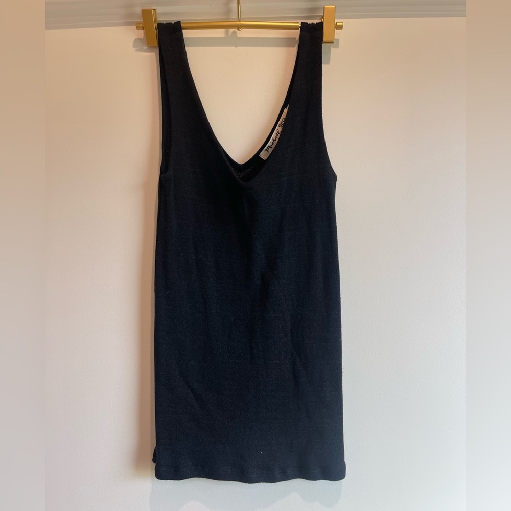 MICHAEL STARS Black Tank size OS